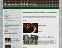 Tablet Screenshot of bergen-scottish.com